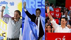 Wahlkampfauftakt in Spanien: Podemos vor Sozialisten