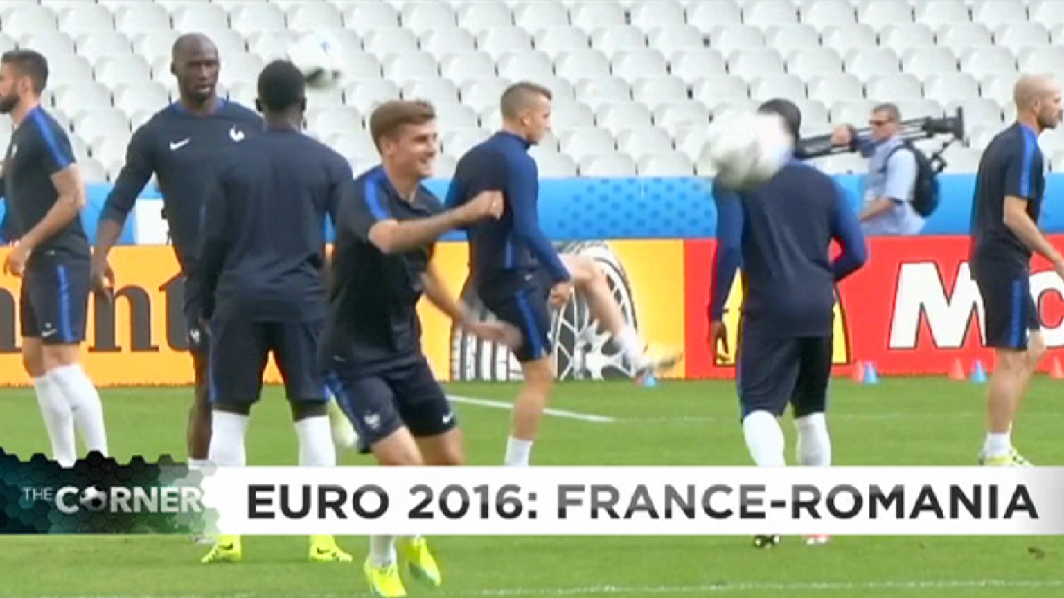 Les Bleus entrent en scène