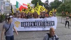 Nationalismus: hunderte Rechtsexteme demonstrieren in Wien