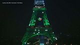 La Tour Eiffel célèbre la victoire du Pays de Galles