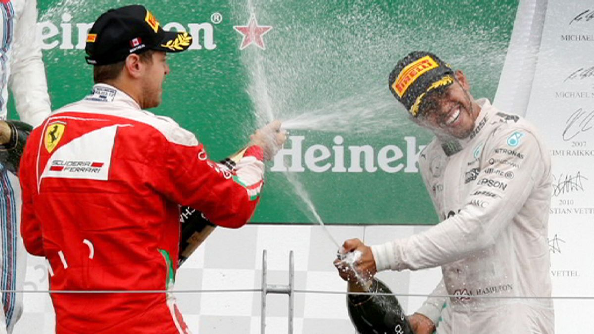 Hamilton wins Canadian GP slashing Rosberg's lead to nine points