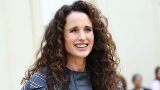 Andie Macdowell L'Oreal Paris Fashion Week Show