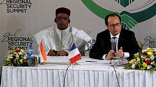 Niger president in France with Boko Haram top of the agenda
