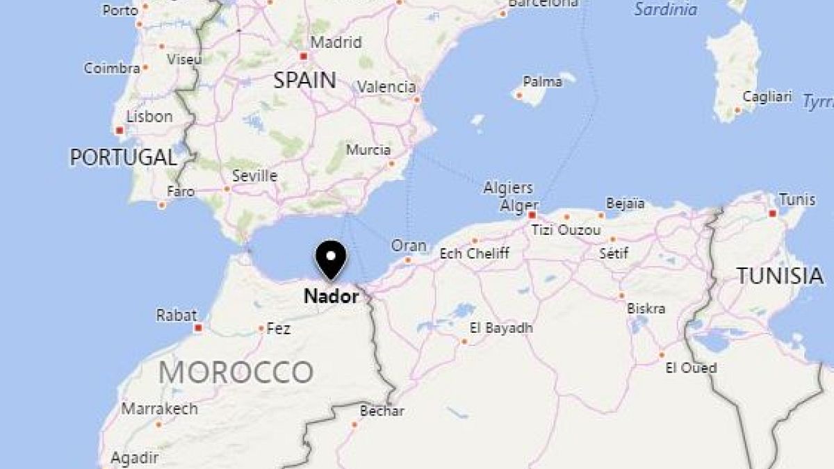 Image: The bodies of 11 African migrants were found off Nador, Morocco
