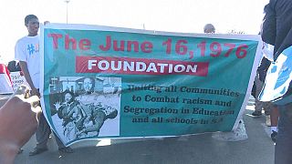 Marche commémorative 40 ans après le soulèvement de Soweto