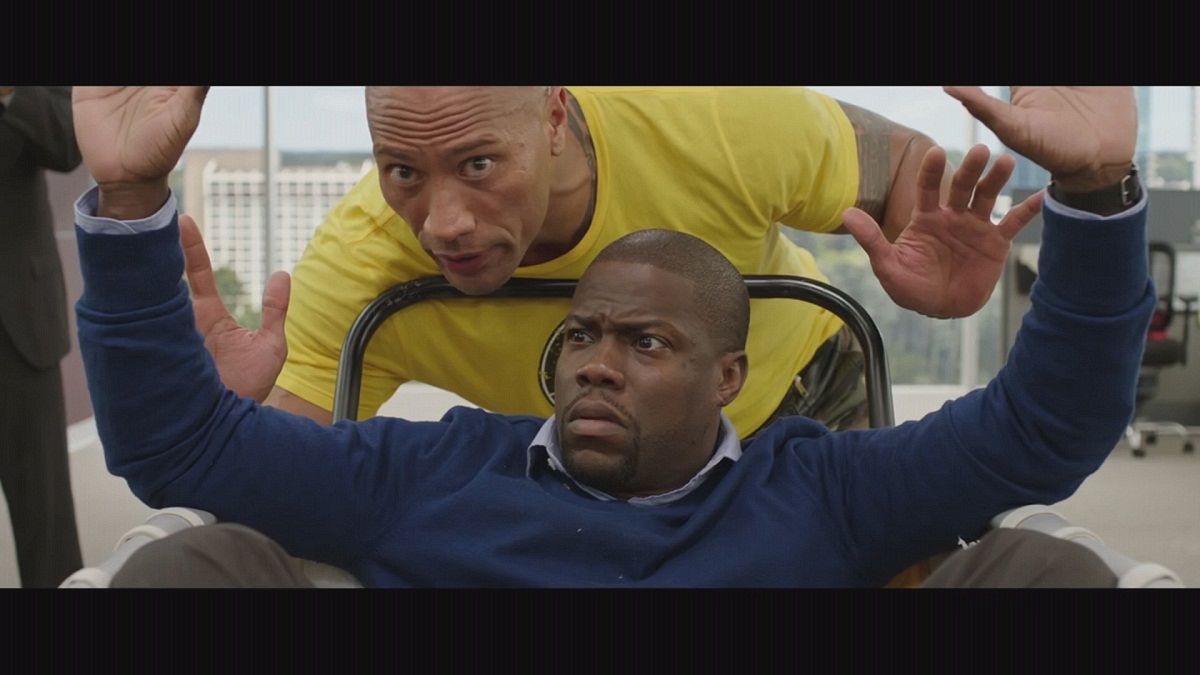 Johnson-Hart duo star in Hollywood comedy 'Central Intelligence'