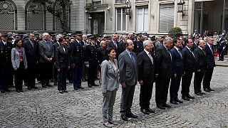France pays tribute to murdered police couple