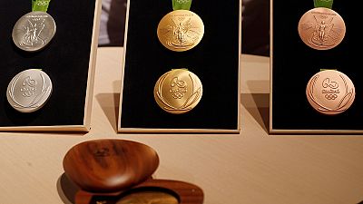 Olympic medals for Rio 2016 unveiled