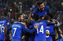 صعود فرانسه به مرحله یک هشتم نهایی جام ملتهای اروپا