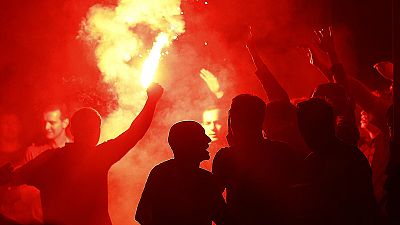 Euro 2016: fans anglais et Français face à face à Lille