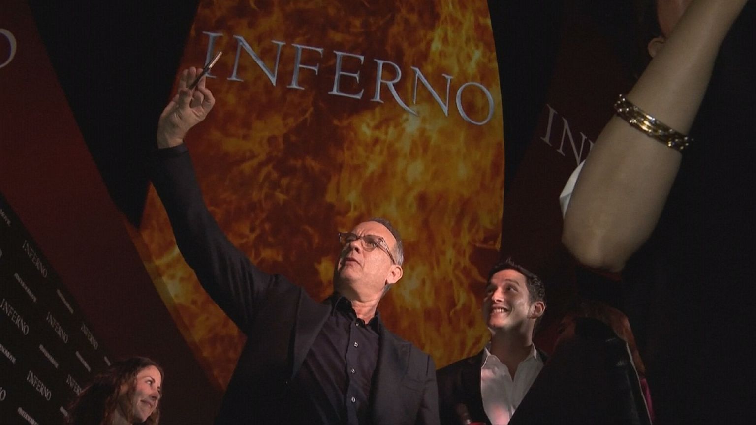 Tom Hanks'in yeni filmi "Cehennem"in tanıtımına başlandı