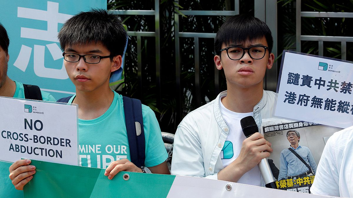 Hong Kong protests over booksellers' detentions after Lam Wing-kee accuses China