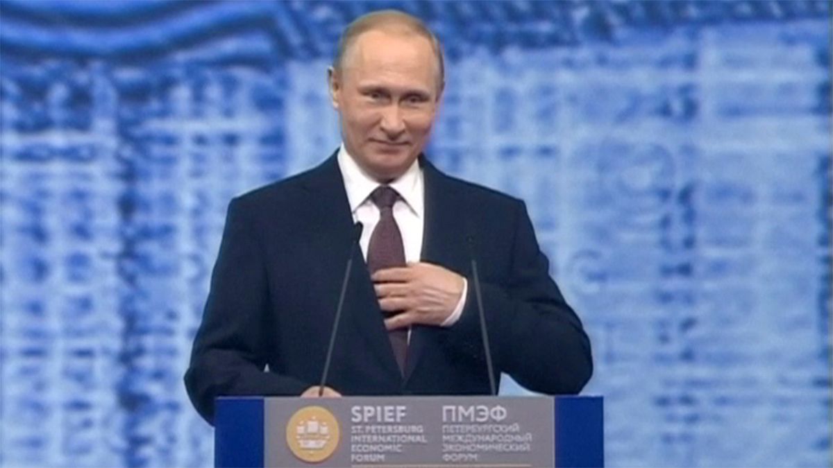 Russie : Poutine tend la main aux Européens