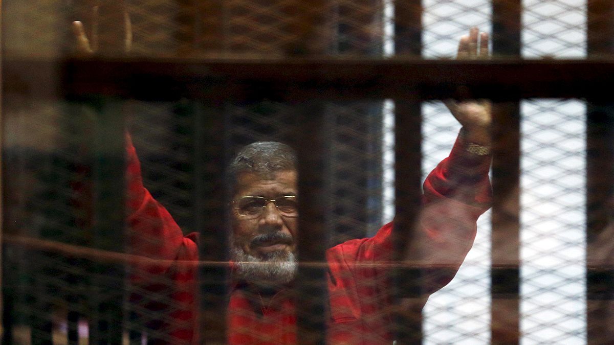 El expresidente de Egipto, Mohamed Mursi, condenado nuevamente a cadena perpetua