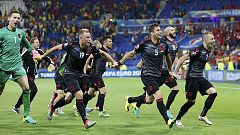 EM: Schweiz und Frankreich im Achtelfinale, Albanien wirft Rumänien raus