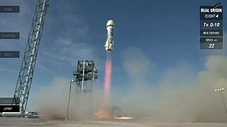 Despega y aterriza con éxito el cuarto cohete de Blue Origin