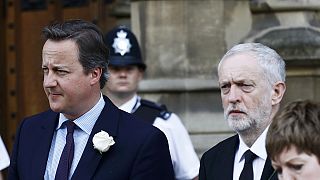 Cameron y Corbyn rinden homenaje en el Parlamento a la diputada laborista asesinada Jo Cox