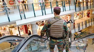 Major terror alert in Brussels after suspect arrested near main shopping centre