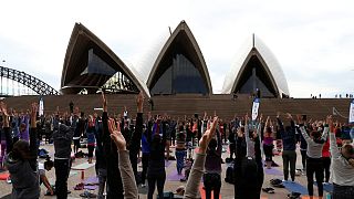Watch: International Yoga Day celebrated around the world