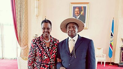 Museveni's wife sworn-in as Education and Sports minister