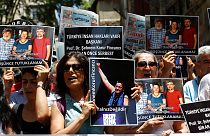 تظاهرات در استانبول در اعتراض به بازداشت سه فعال مدنی