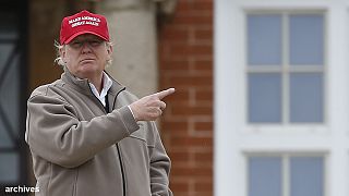 Angry neighbour hoists Mexican flag beside Trump's Scottish golf course