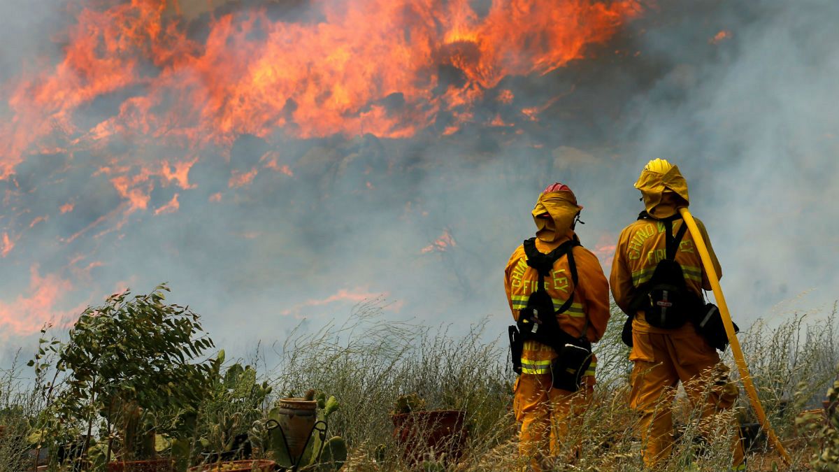 Les incendies californiens favorisés par cinq années d’intenses sécheresses