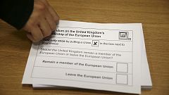 Brexit - Stimmabgabe in vollem Gange