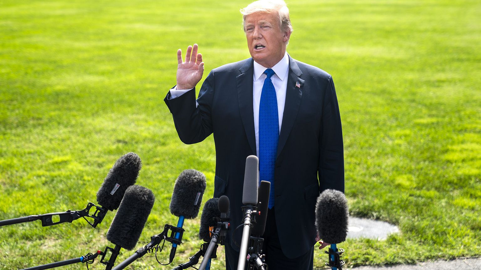 Image: President Trump speaks on Kavanaugh nomination at White House