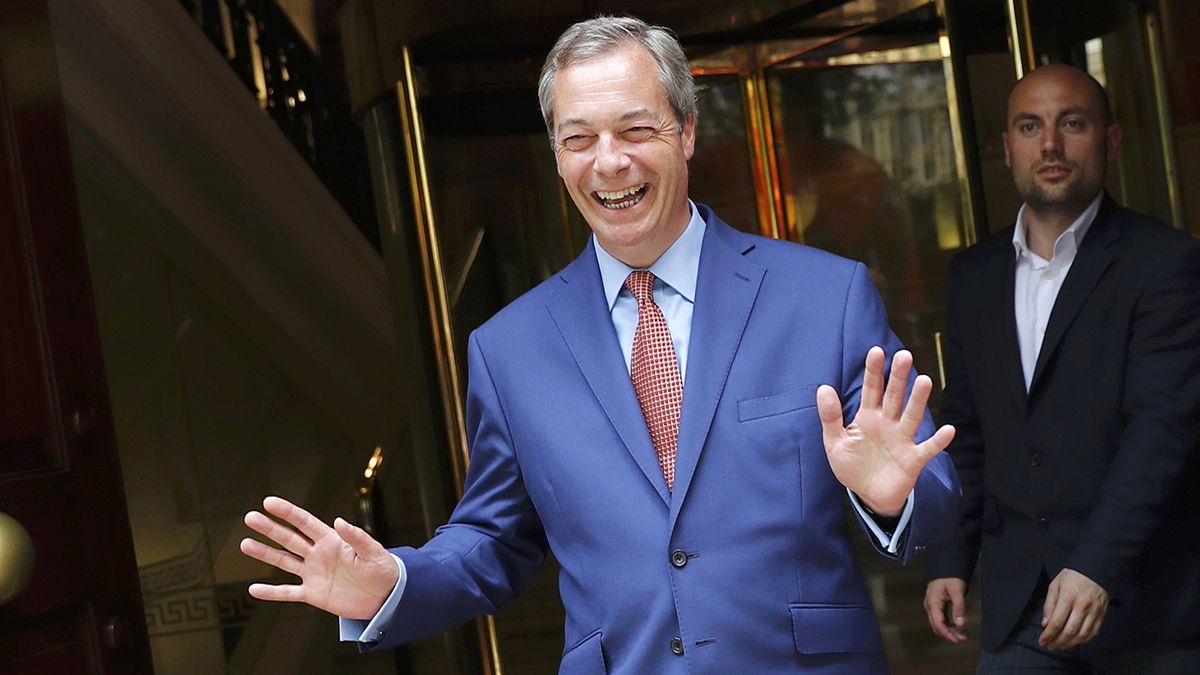 Ukip-Chef Farage: "Die EU versagt, die EU stirbt"
