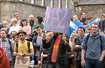اعتراض به برکسیت در ادینبورگ و لندن