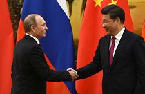Putyin elnök Kínában