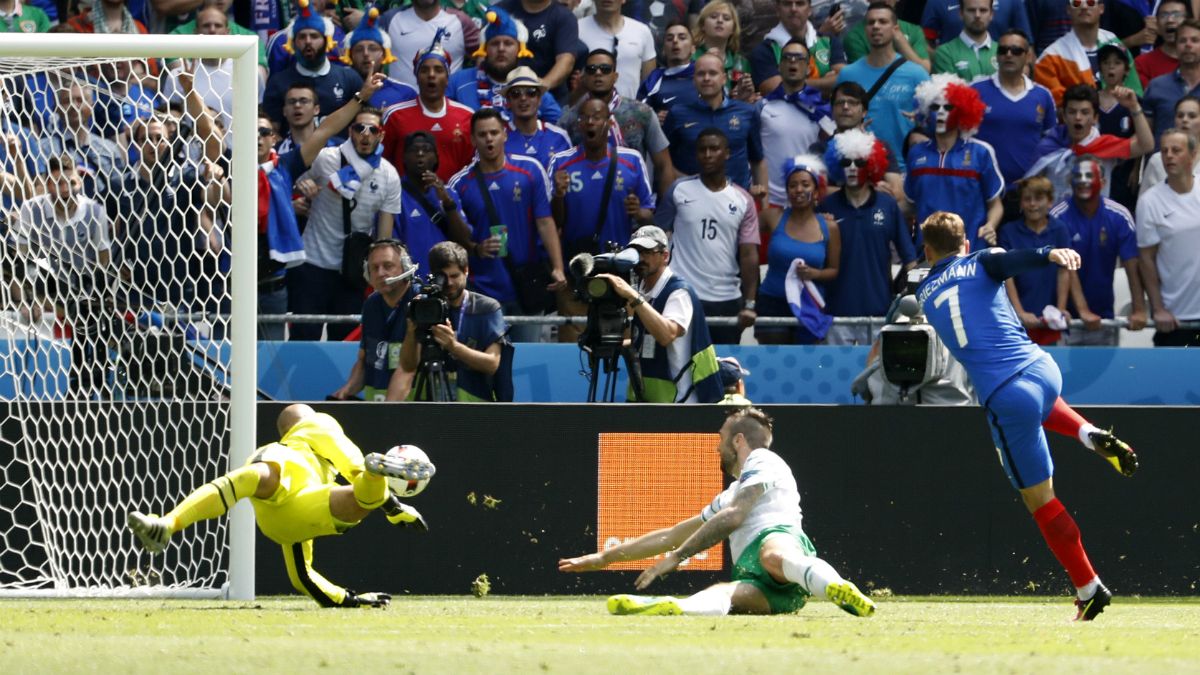Euro 2016: Griezmann salva la Francia, ai quarti anche Germania e Belgio