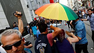 Turkish police detain LGBT activists after banning Gay Pride