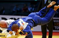 Judo .- Finale der Schwergewichte in Budapest