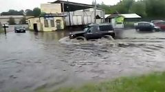 Unwetter in Ostmitteleuropa