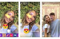 Image: Instagram's kindness camera effect