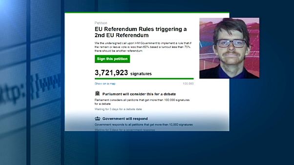 Massive British referendum petition hijacked Massive British referendum petition hijacked