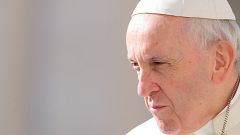 Image: Pope Francis at the Vatican on Wednesday.