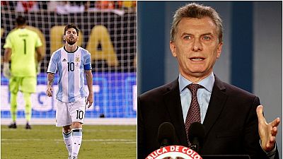 Le président argentin supplie Lionel Messi de rester