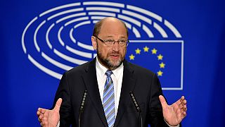 Schulz urges UK to make a speedy EU exit