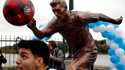 Une statue de Lionnel Messi dévoilée à Buenos Aires
