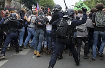 Újabb összecsapások Párizsban