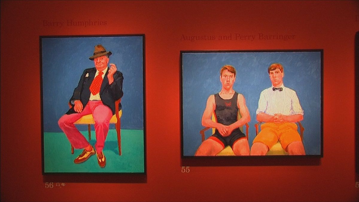 David Hockney regressa ao retrato