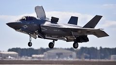 Image: FILE: F-35 U.S. Military Plane Crashes In South Carolina The F-35 Li
