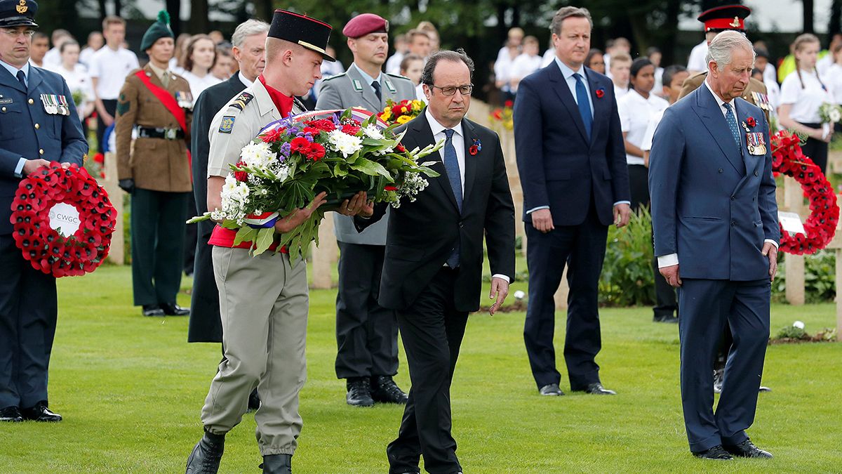 1,1 Millionen Tote an der Somme: Frankreich und Großbritannien gedenken der blutigsten Schlacht des Ersten Weltkriegs