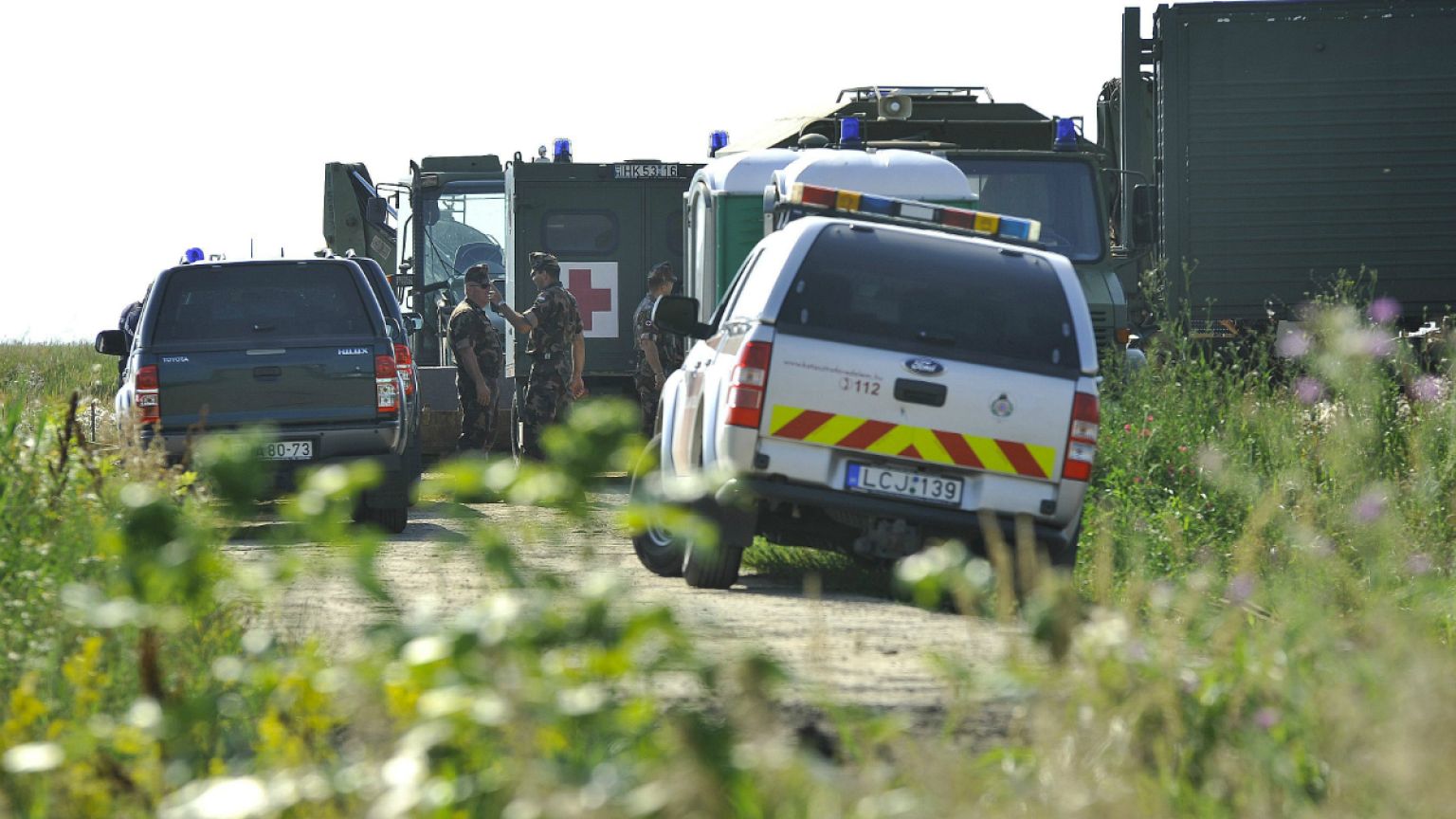 Robbanás a hortobágyi lőtéren, négyen meghaltak