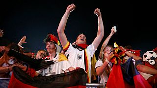 German fans exultant, Italians despondent after penalty rollercoaster ride