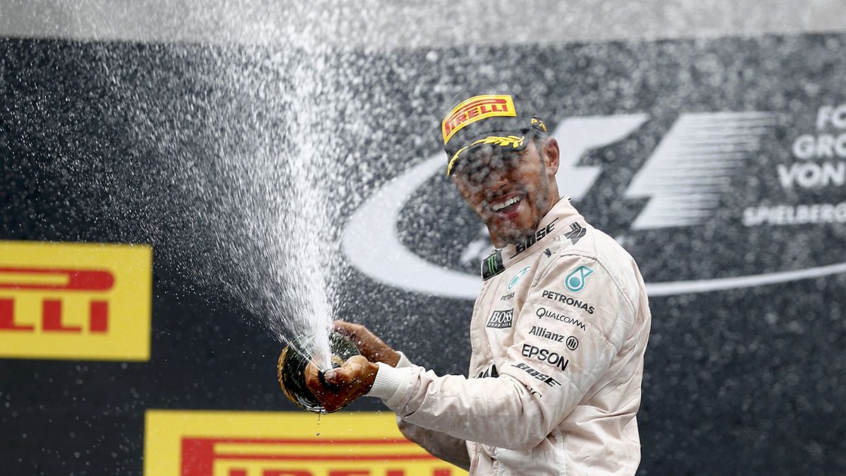 Hamilton claims Austrian GP win following final lap collision with teammate Rosberg