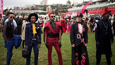 High end fashion and horse racing create a perfect mix at South Africa's Durban July